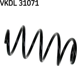 SKF VKDL 31071 - Пружина ходовой части autosila-amz.com
