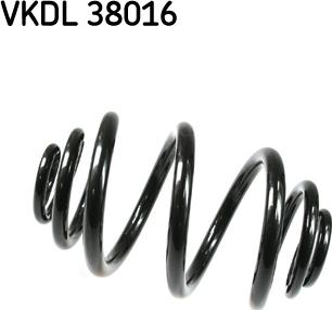 SKF VKDL 38016 - Пружина ходовой части autosila-amz.com