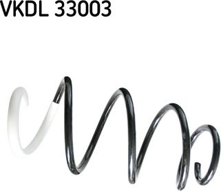SKF VKDL 33003 - Пружина ходовой части autosila-amz.com