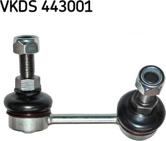 SKF VKDS 443001 - VKDS443001_тяга стабилизатора заднего правая!\ Peugeot 605/607 all 89> autosila-amz.com