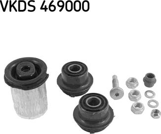 SKF VKDS 469000 - Ремкомплект, балка моста autosila-amz.com