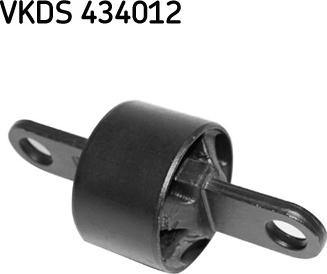 SKF VKDS 434012 - Сайлентблок, рычаг подвески колеса autosila-amz.com
