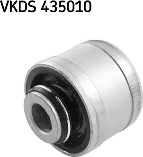 SKF VKDS 435010 - Сайлентблок, рычаг подвески колеса autosila-amz.com