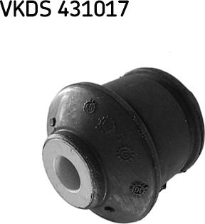 SKF VKDS 431017 - Сайлентблок, рычаг подвески колеса autosila-amz.com