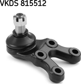 SKF VKDS 815512 - Шаровая опора, несущий / направляющий шарнир autosila-amz.com