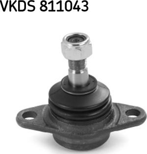 SKF VKDS 811043 - Шаровая опора, несущий / направляющий шарнир autosila-amz.com