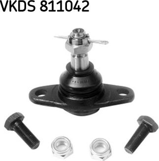 SKF VKDS 811042 - Шаровая опора, несущий / направляющий шарнир autosila-amz.com