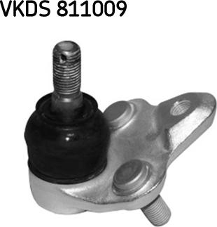 SKF VKDS 811009 - Шаровая опора, несущий / направляющий шарнир autosila-amz.com