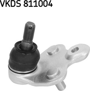 SKF VKDS 811004 - Шаровая опора, несущий / направляющий шарнир autosila-amz.com