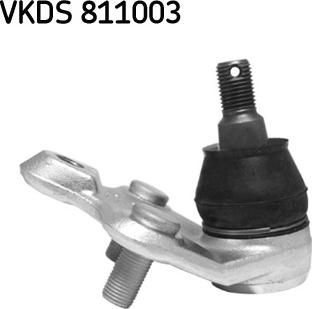 SKF VKDS 811003 - Шаровая опора, несущий / направляющий шарнир autosila-amz.com
