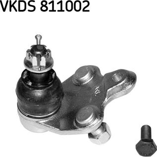 SKF VKDS 811002 - Шаровая опора, несущий / направляющий шарнир autosila-amz.com