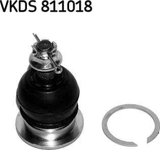 SKF VKDS 811018 - Шаровая опора, несущий / направляющий шарнир autosila-amz.com