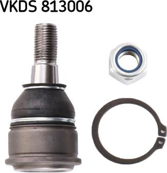 SKF VKDS 813006 - Шаровая опора, несущий / направляющий шарнир autosila-amz.com