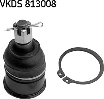 SKF VKDS 813008 - Шаровая опора, несущий / направляющий шарнир autosila-amz.com