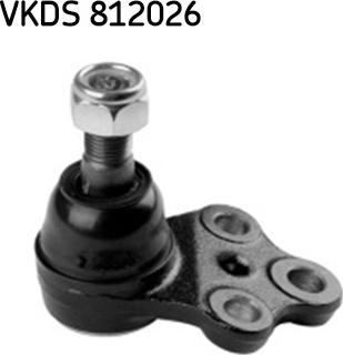 SKF VKDS 812026 - Шаровая опора, несущий / направляющий шарнир autosila-amz.com