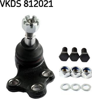 SKF VKDS 812021 - Шаровая опора, несущий / направляющий шарнир autosila-amz.com