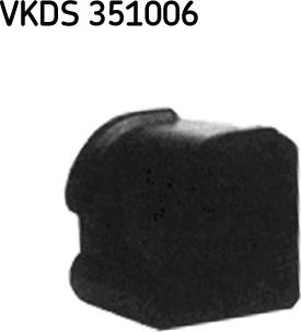 SKF VKDS 351006 - Втулка стабилизатора autosila-amz.com