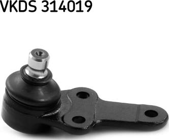 SKF VKDS 314019 - Шаровая опора, несущий / направляющий шарнир autosila-amz.com