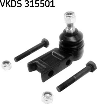 SKF VKDS 315501 - Шаровая опора, несущий / направляющий шарнир autosila-amz.com