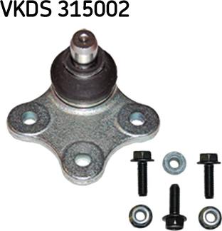 SKF VKDS 315002 - Шаровая опора, несущий / направляющий шарнир autosila-amz.com