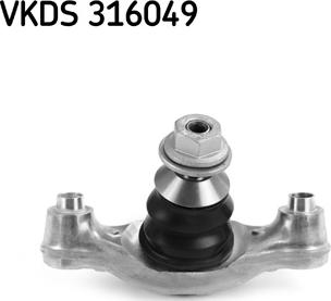 SKF VKDS 316049 - Шаровая опора, несущий / направляющий шарнир autosila-amz.com