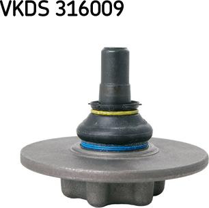 SKF VKDS 316009 - Шаровая опора, несущий / направляющий шарнир autosila-amz.com