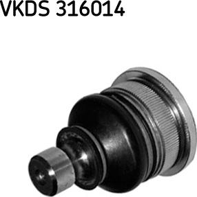 SKF VKDS 316014 - Шаровая опора, несущий / направляющий шарнир autosila-amz.com