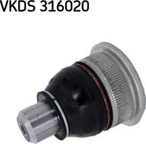 SKF VKDS 316020 - Шаровая опора, несущий / направляющий шарнир autosila-amz.com