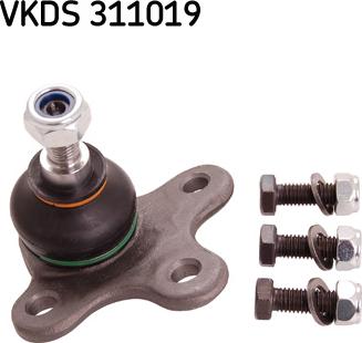 SKF VKDS 311019 - Шаровая опора, несущий / направляющий шарнир autosila-amz.com