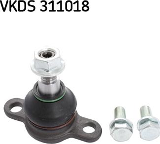 SKF VKDS 311018 - Шаровая опора, несущий / направляющий шарнир autosila-amz.com