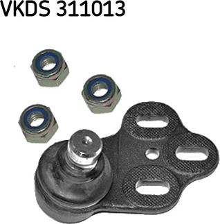 SKF VKDS 311013 - Шаровая опора, несущий / направляющий шарнир autosila-amz.com