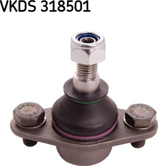 SKF VKDS 318501 - Шаровая опора, несущий / направляющий шарнир autosila-amz.com