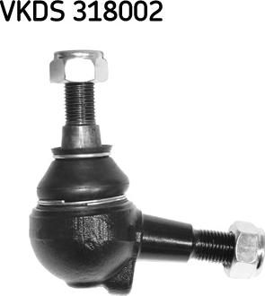 SKF VKDS 318002 - Шаровая опора, несущий / направляющий шарнир autosila-amz.com