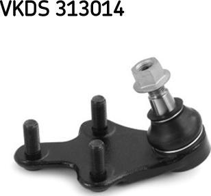 SKF VKDS 313014 - Шаровая опора, несущий / направляющий шарнир autosila-amz.com