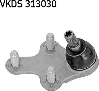 SKF VKDS 313030 - Шаровая опора, несущий / направляющий шарнир autosila-amz.com