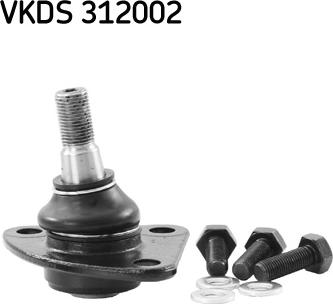 SKF VKDS 312002 - Шаровая опора, несущий / направляющий шарнир autosila-amz.com