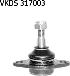 SKF VKDS 317003 - Шаровая опора, несущий / направляющий шарнир autosila-amz.com
