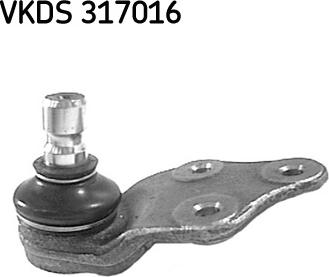 SKF VKDS 317016 - Шаровая опора, несущий / направляющий шарнир autosila-amz.com