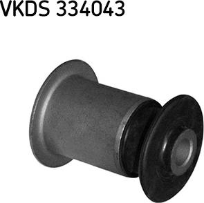 SKF VKDS 334043 - Сайлентблок балки моста autosila-amz.com