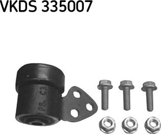 SKF VKDS 335007 - Сайлентблок, рычаг подвески колеса autosila-amz.com