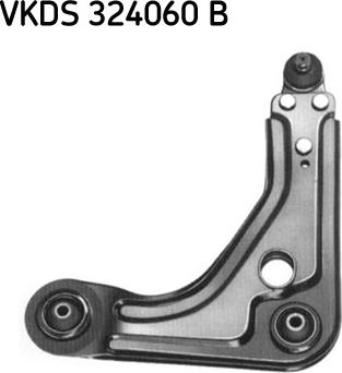 SKF VKDS 324060 B - Рычаг подвески колеса autosila-amz.com