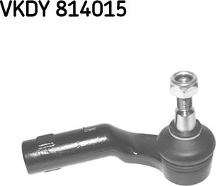 SKF VKDY 814015 - Наконечник рулевой тяги, шарнир autosila-amz.com