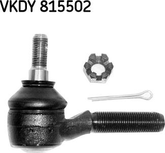 SKF VKDY 815502 - Наконечник рулевой тяги, шарнир autosila-amz.com