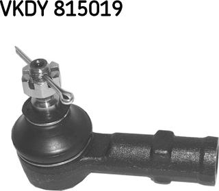 SKF VKDY 815019 - Наконечник рулевой тяги, шарнир autosila-amz.com