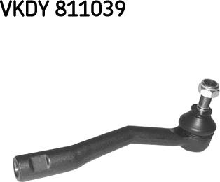 SKF VKDY 811039 - Наконечник рулевой тяги, шарнир autosila-amz.com
