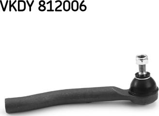 SKF VKDY 812006 - Наконечник рулевой тяги, шарнир autosila-amz.com