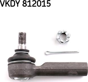 SKF VKDY 812015 - Наконечник рулевой тяги, шарнир autosila-amz.com