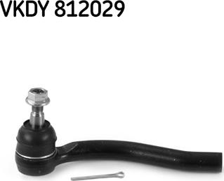SKF VKDY 812029 - Наконечник рулевой тяги autosila-amz.com