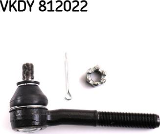 SKF VKDY 812022 - Наконечник рулевой тяги, шарнир autosila-amz.com