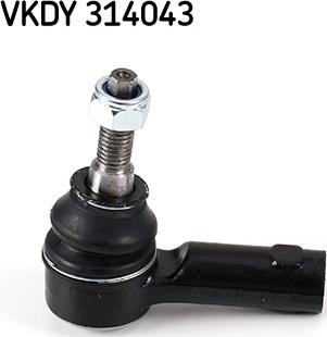 SKF VKDY 314043 - Наконечник рулевой тяги, шарнир autosila-amz.com